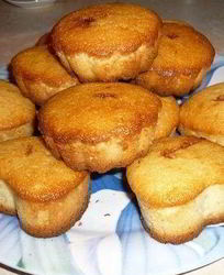 Кексы манные на кефире