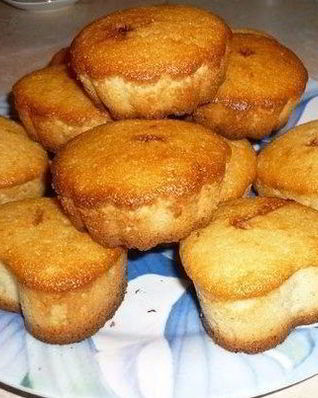 Кексы манные на кефире