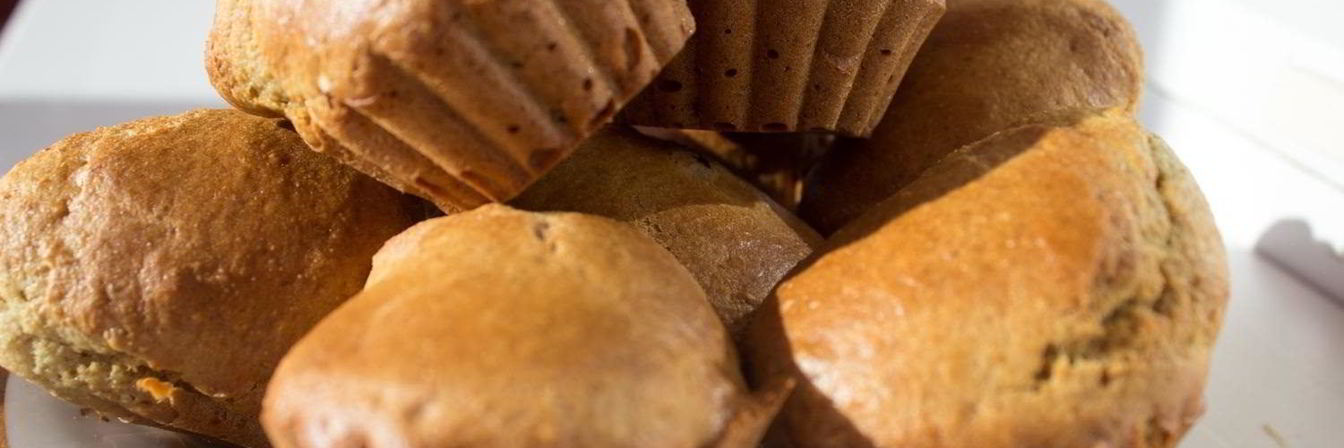 Кексы простые на молоке