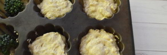 кексы с брокколи