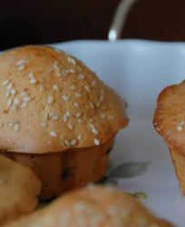 Кексы с лимонной глазурью