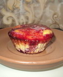 Кексы с вишней