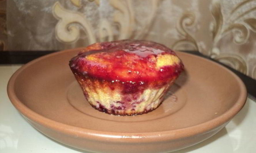 Рецепт кексов с вишней