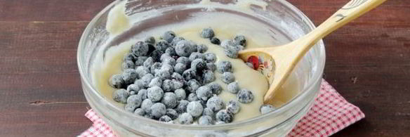 кексы со смородиной