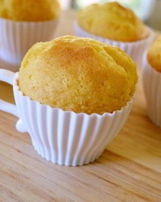 Кексы творожные в формочках