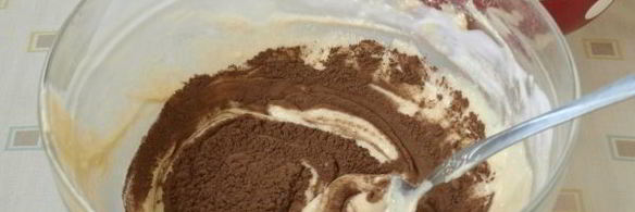 кексы зебра на кефире