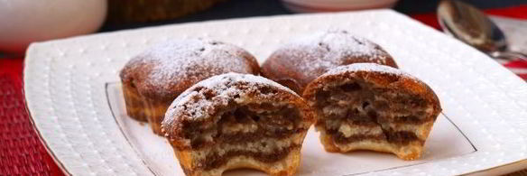 кексы зебра на кефире