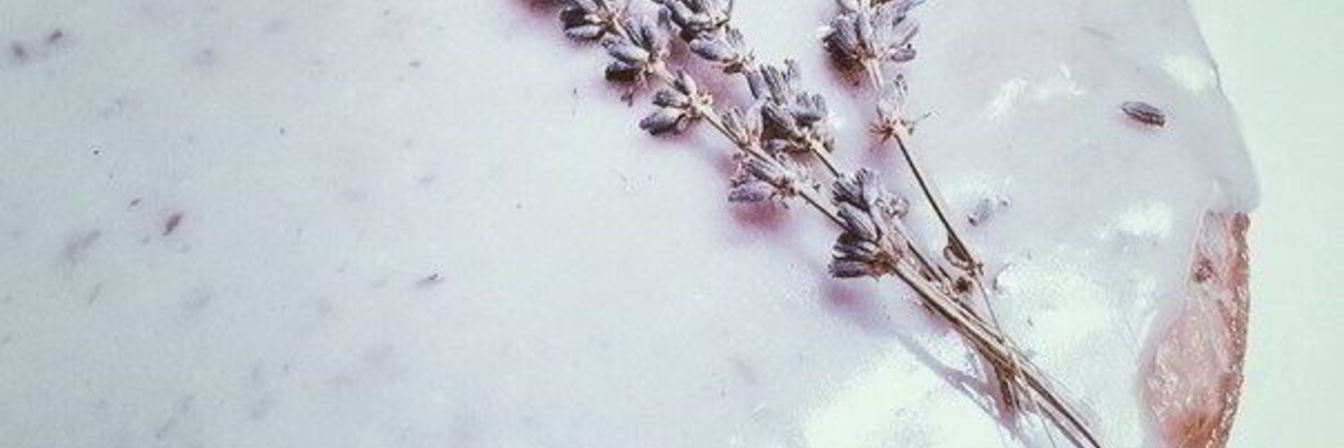 Лавандовый кекс