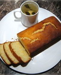 Летний ванильный кекс