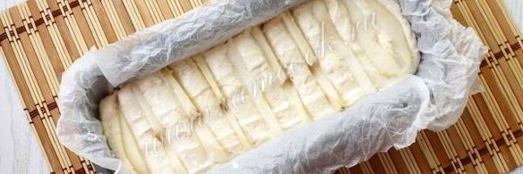 лимонный кекс с грушами и миндалем