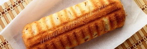 лимонный кекс с грушами и миндалем