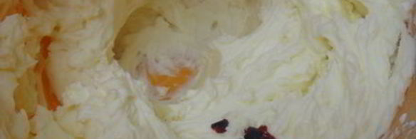 малиновый капкейк с малиновым кули