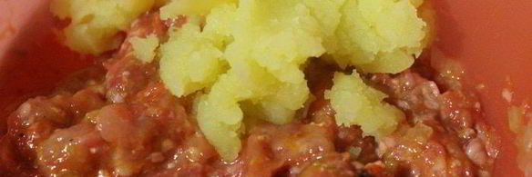 мясные кексы с начинкой