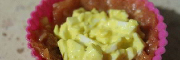 мясные кексы с начинкой