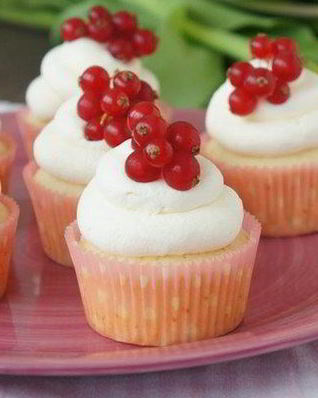 Нежные капкейки с ароматом ванили