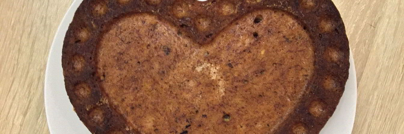 Постный банановый кекс