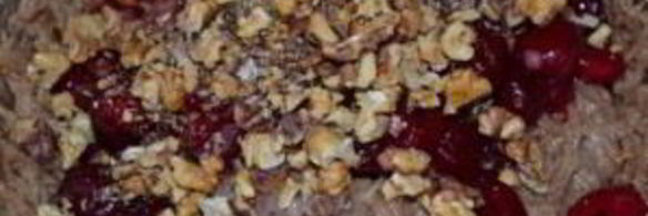 постный кекс с вишней