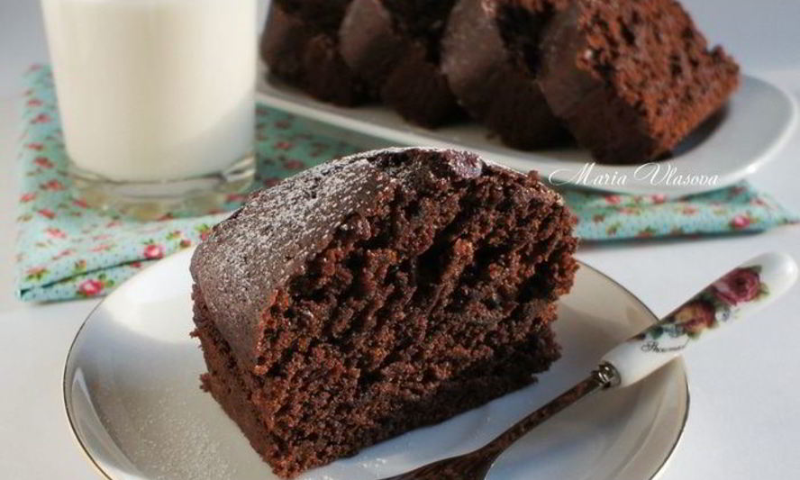 Рецепт постного шоколадного кекса