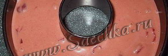 постный вишнево-шоколадный кекс