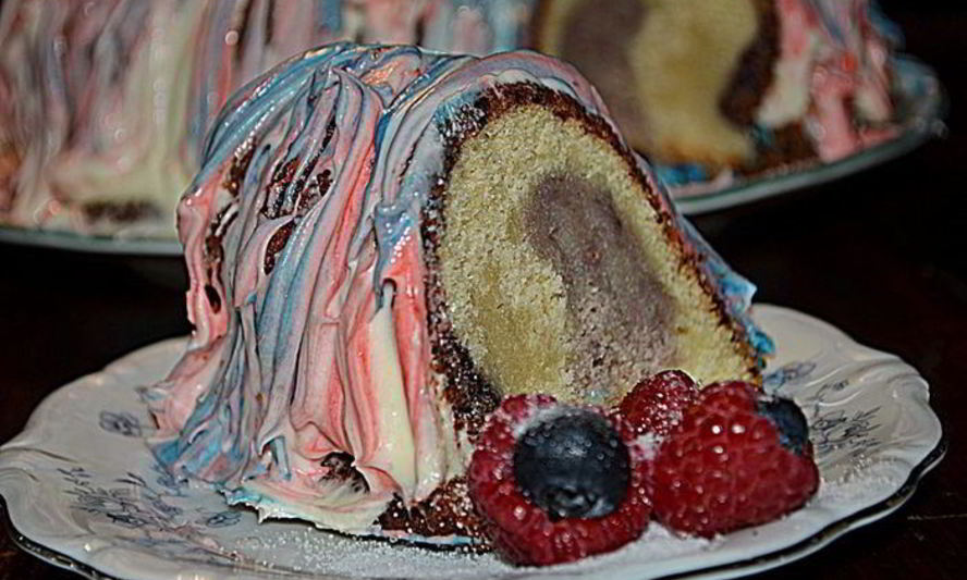 Рецепт праздничного фунтового кекса