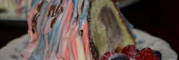 праздничный фунтовый кекс