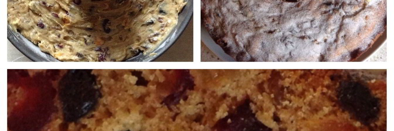 Рождественский кекс с сухофруктами и пряностями