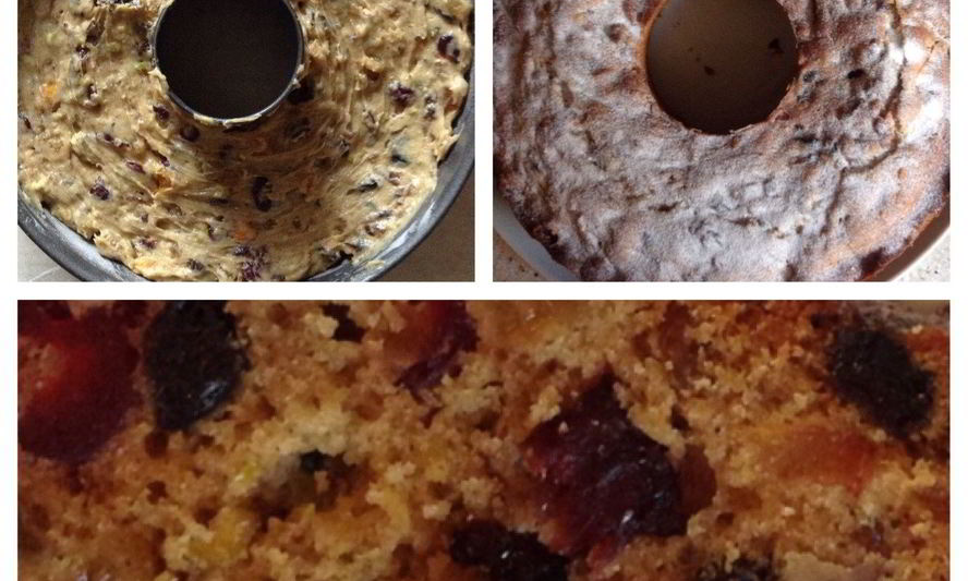 Рецепт рождественского кекса с сухофруктами и пряностями