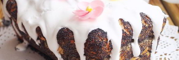 сдобный кекс с маком