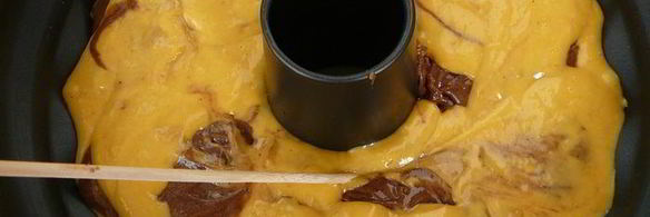 шоколадно-тыквенный кекс