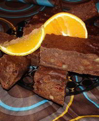 Шоколадный кекс с финиками