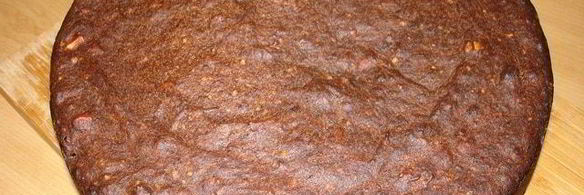 шоколадный кекс с финиками