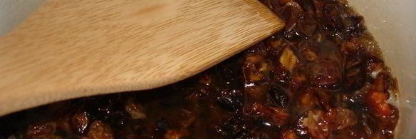 шоколадный кекс с финиками