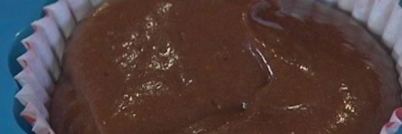 шоколадные капкейки со сливочно-ореховым кремом