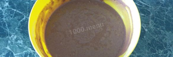 шоколадные кексы с творогом внутри