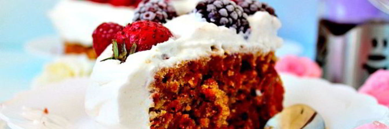 Свекольный кекс с имбирем