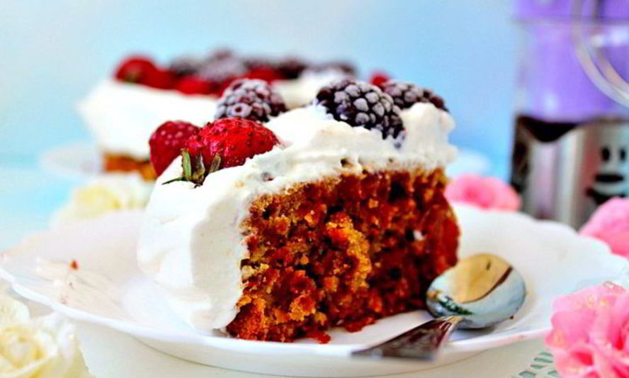 Рецепт свекольного кекса с имбирем