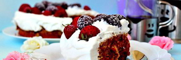 свекольный кекс с имбирем