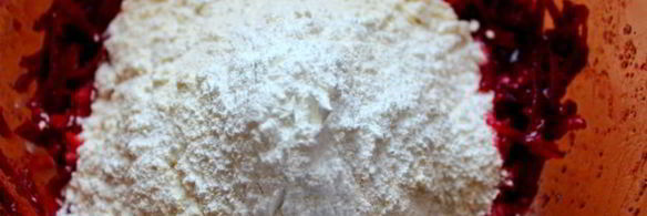 свекольный кекс с имбирем