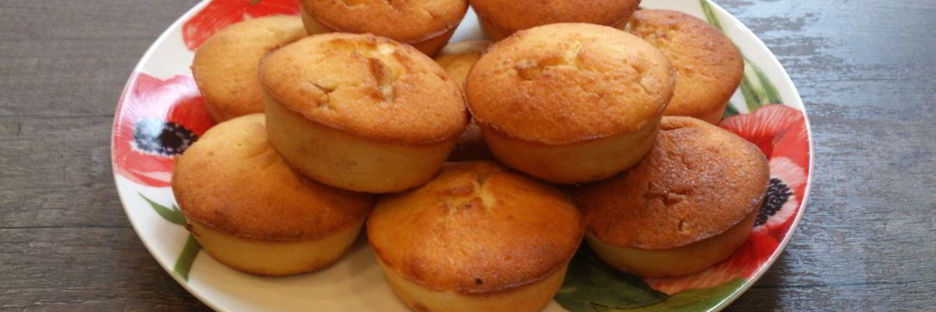 Творожные кексы с апельсиновыми цукатами