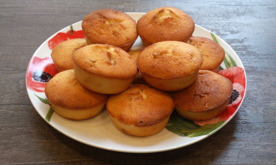 Рецепт творожных кексов с апельсиновыми цукатами