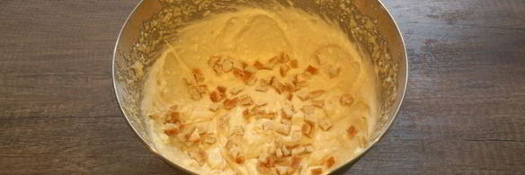 творожные кексы с апельсиновыми цукатами