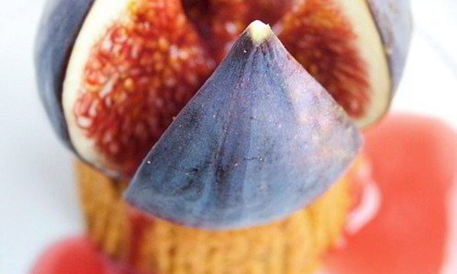 Рецепт тыквенных кексов с инжиром