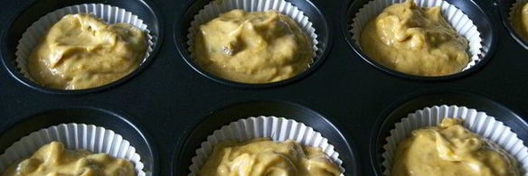 тыквенные кексы с морковным кремом