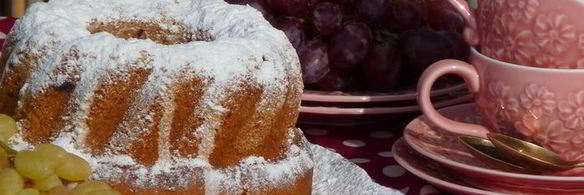 винный кекс с виноградом