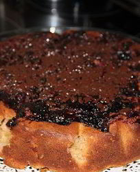 Яблочно-творожный кекс