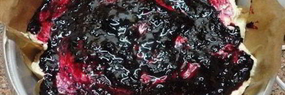 яблочно-творожный кекс