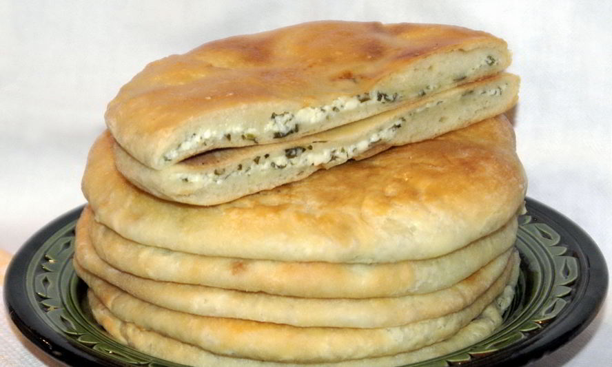 Рецепт хачапури из слоеного теста