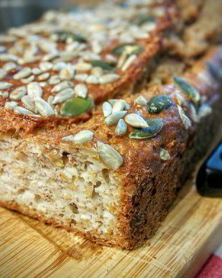 Белково-творожный хлеб