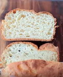 Безглютеновый белый хлеб