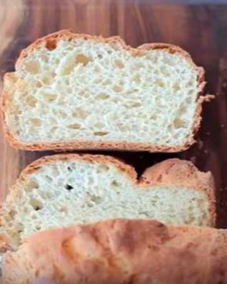 Безглютеновый белый хлеб
